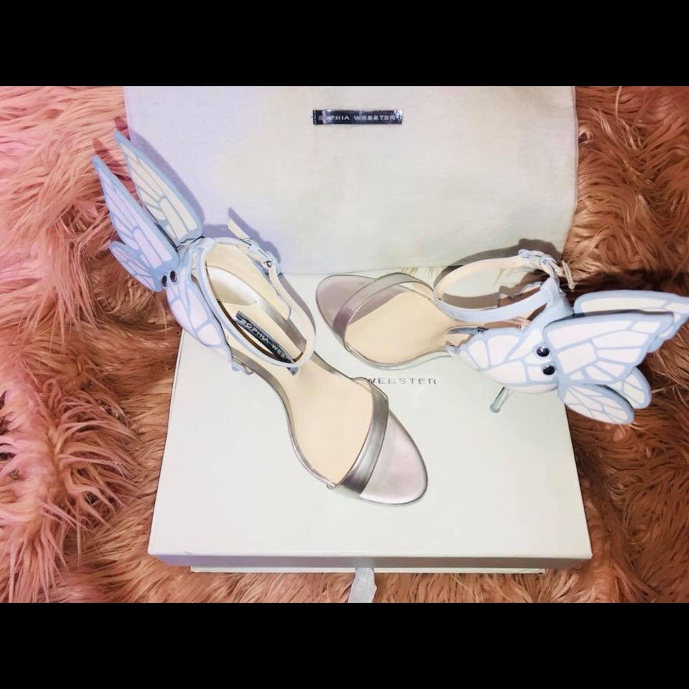 Sophia Webster Bridal Heels 🦋